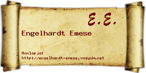 Engelhardt Emese névjegykártya